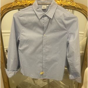 Teen boy BOSS button down shirt
